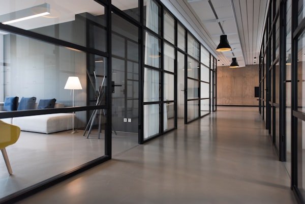 Modern technology workspace